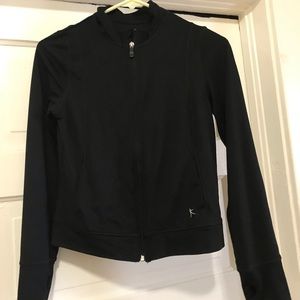 Danskin athletic sweater with finger holes